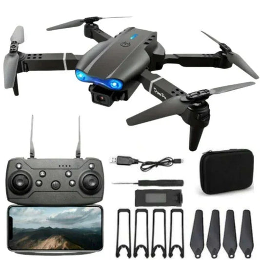 PRO Drone 4K WIFI + HD-bediening - (BATTERIJ- EN GESCHENKENSTUDIE)